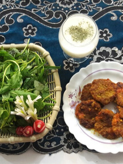 عکسی از دستور کباب شامی
