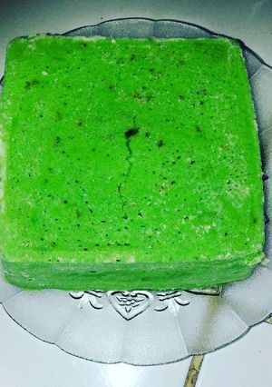 Foto resep Bolu Kukus Pisang Pandan