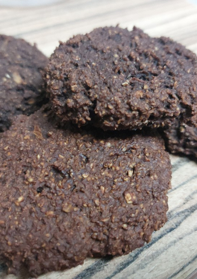 Una foto de Galletas de avena y manzana con cacao sin azúcar