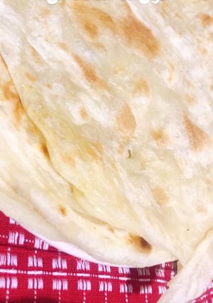 عکسی از دستور نان رشوش یمنی