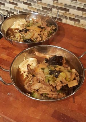 A picture of Stir-fry Noodle Soup.
