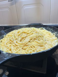 Una foto de Pasta al limón