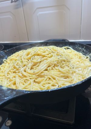 Una foto de Pasta al limón