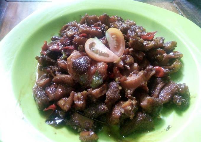 Resep mudah membuat Babat Gongso Empuk dijamin sedap