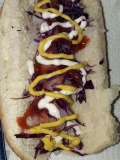 Una foto de Hot dog