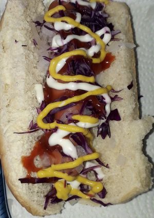 Una foto de Hot dog