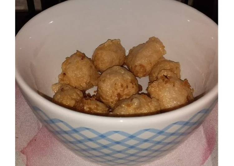 Resep masakan Bakso Udang Goreng🦐 | Cara Bikin Bakso Udang Goreng🦐 Yang Paling Enak