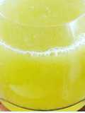 Agua de lechuga con limón