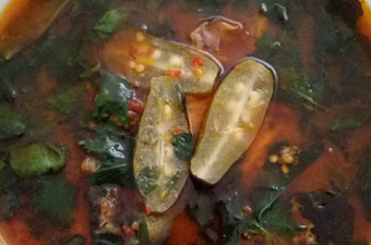 Resep Asam pedas ikan tongkol daun kemangi, Lezat