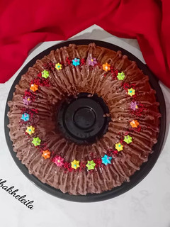 عکسی از دستور کیک ماست شکلاتی