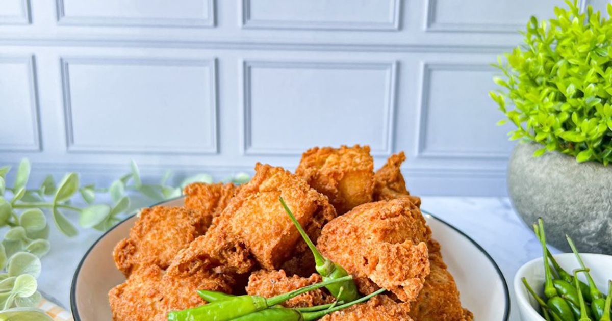 Tahu goreng crispy