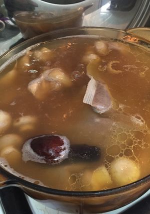 肉骨茶磨菇雞湯 的食譜成品照片