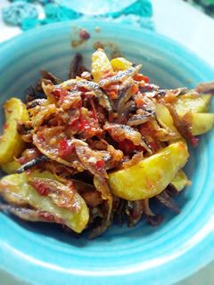 Foto resep Teri Kentang Balado