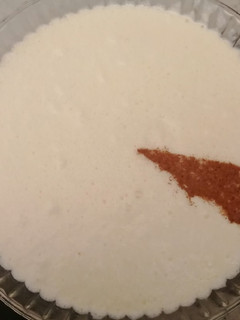 Una foto de Arroz con leche espumoso