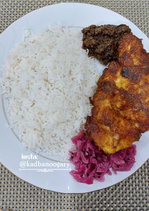 عکسی از دستور مرینت ماهی سرخ کردنی 🐟