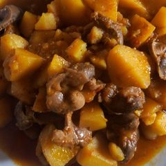 A picture of Potatoe porridge.