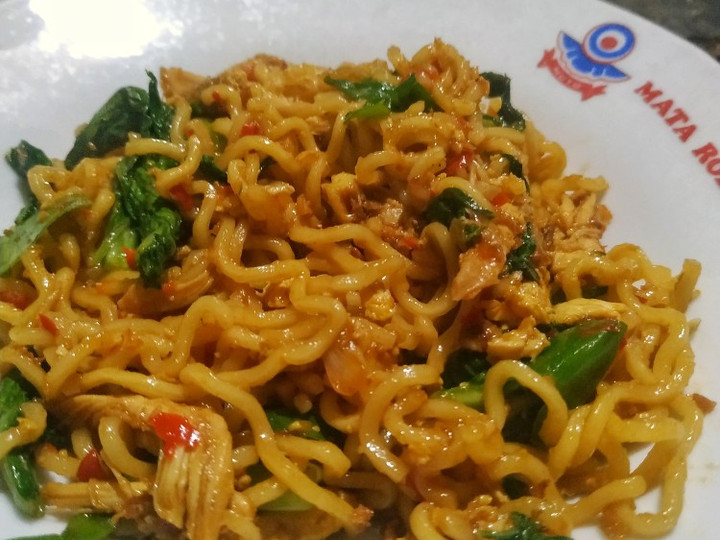 Resep Mie goreng ayam pedas, Bisa Manjain Lidah