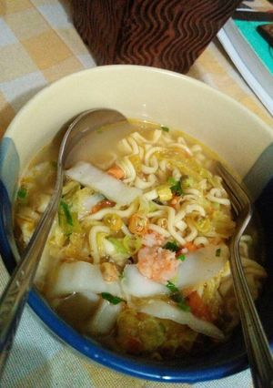 Foto resep Mie rebus jawa extra pedas