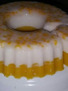 Foto resep Puding jagung santan