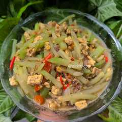 รูปของ Tumis Labu Siam Tempe