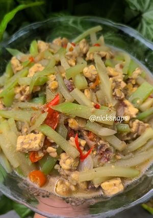 Foto resep Tumis Labu Siam Tempe