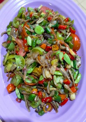 Foto resep Teri Pelangi 🌈