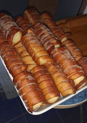 Mini kürtőskalács recept fotója