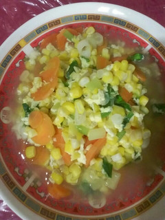 Foto resep Sup jagung wortel manis