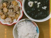 A picture of tôm nõn rang thịt