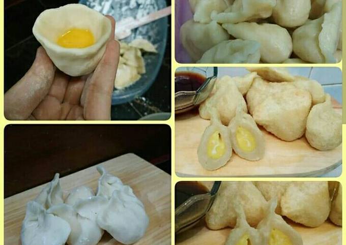 Bagaimana Membuat PEMPEK DOS simpel murah meriah yummy, Enak