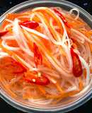 Củ Cải, Cà Rốt 🥕 Muối Chua Ngọt 🌶