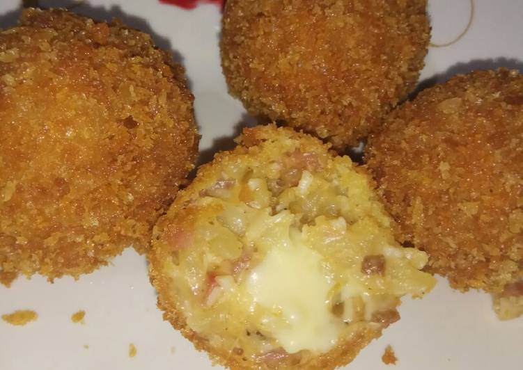 Resep Macaroni cheese ball yang Lezat Sekali