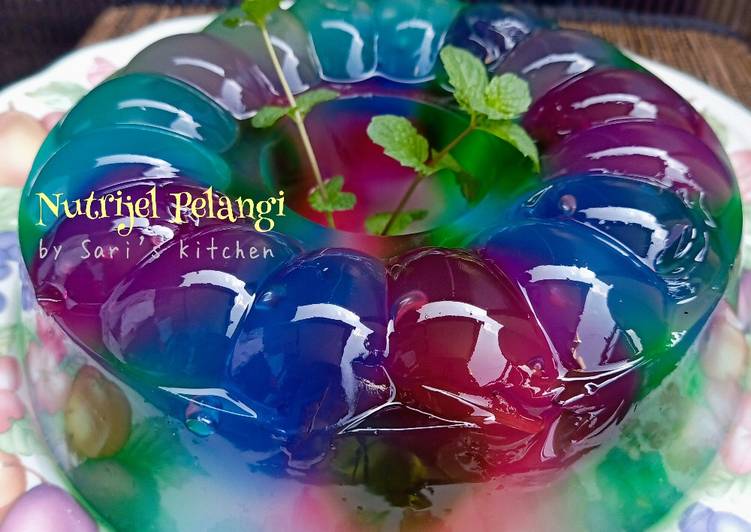 Resep Nutrijel Pelangi | Resep Membuat Nutrijel Pelangi Yang Bikin Ngiler