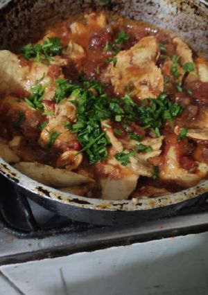 Una foto de Pollo marinado de Liz😋🤓