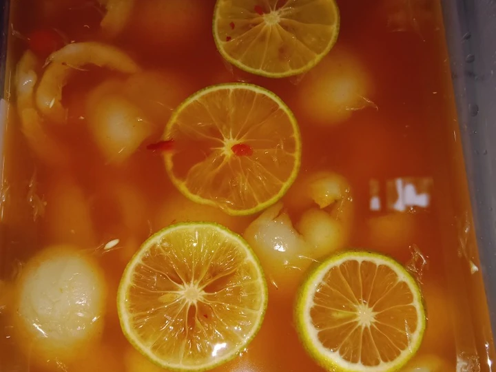 Easy Steps Prepare Recipes 78. Asinan rambutan the Awesome  Make You Drink.