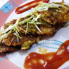 A picture of Veg patties.
