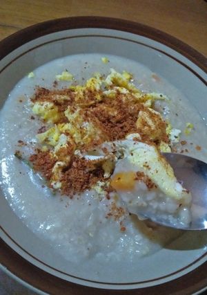 Foto resep Bubur oat gurih untuk diet