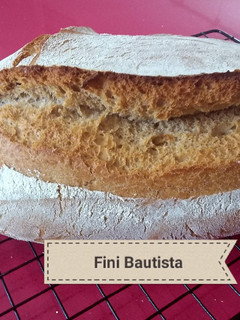 Una foto de Pan batard con preparado + espelta