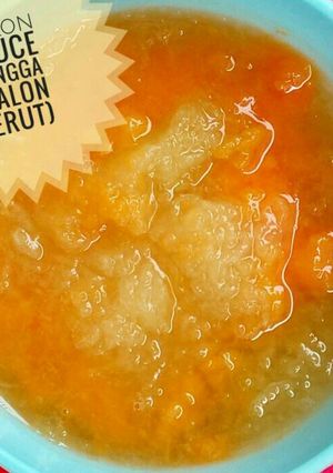 Foto resep MPASI 10m+ : Galon Serut (Melon Saus Mangga)