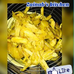 A picture of Plantain chips🍽.