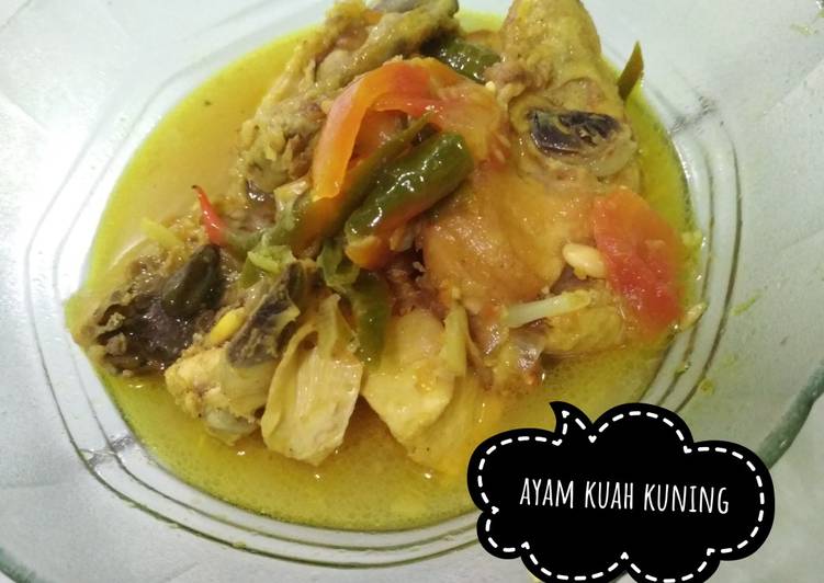 Resep Ayam kuah kuning yang Sempurna