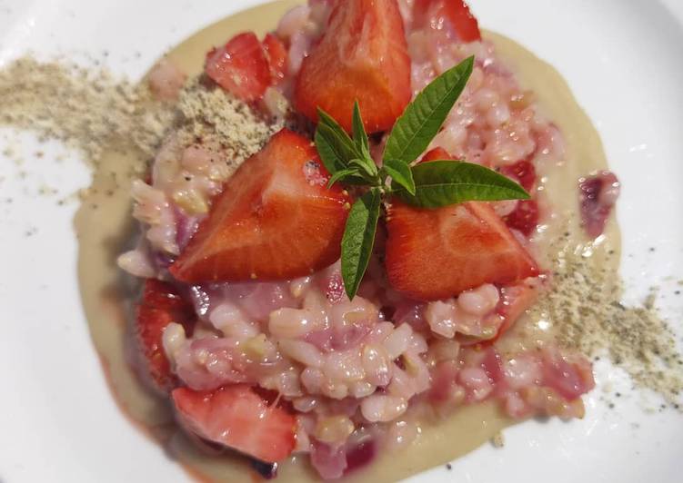 Steps to Make Perfect Riso alle fragole