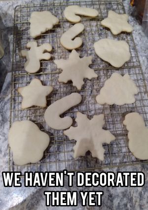 A picture of Sugar Cookies.