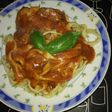 Fideos caseros de cúrcuma