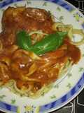 Fideos caseros de cúrcuma