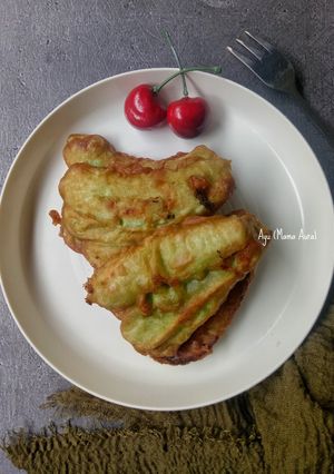Foto resep Pisang Goreng Simple Pandan
