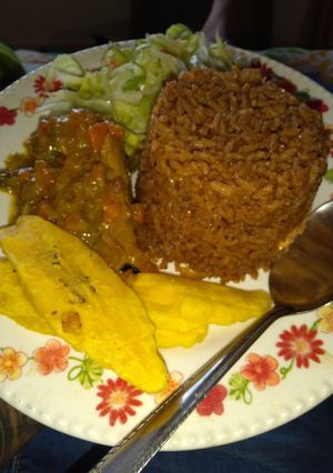 Una foto de Arroz frito