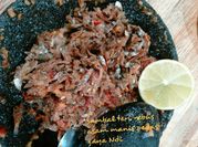 Gambar sambal teri pedas manis