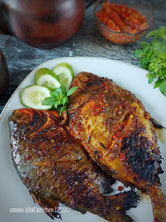 Foto resep Ikan Bawal Bakar Pedas Manis