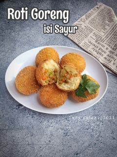 Foto resep Roti Goreng Isi Sayur